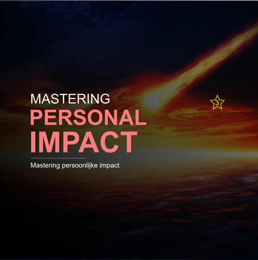 14. Mastering personal impact